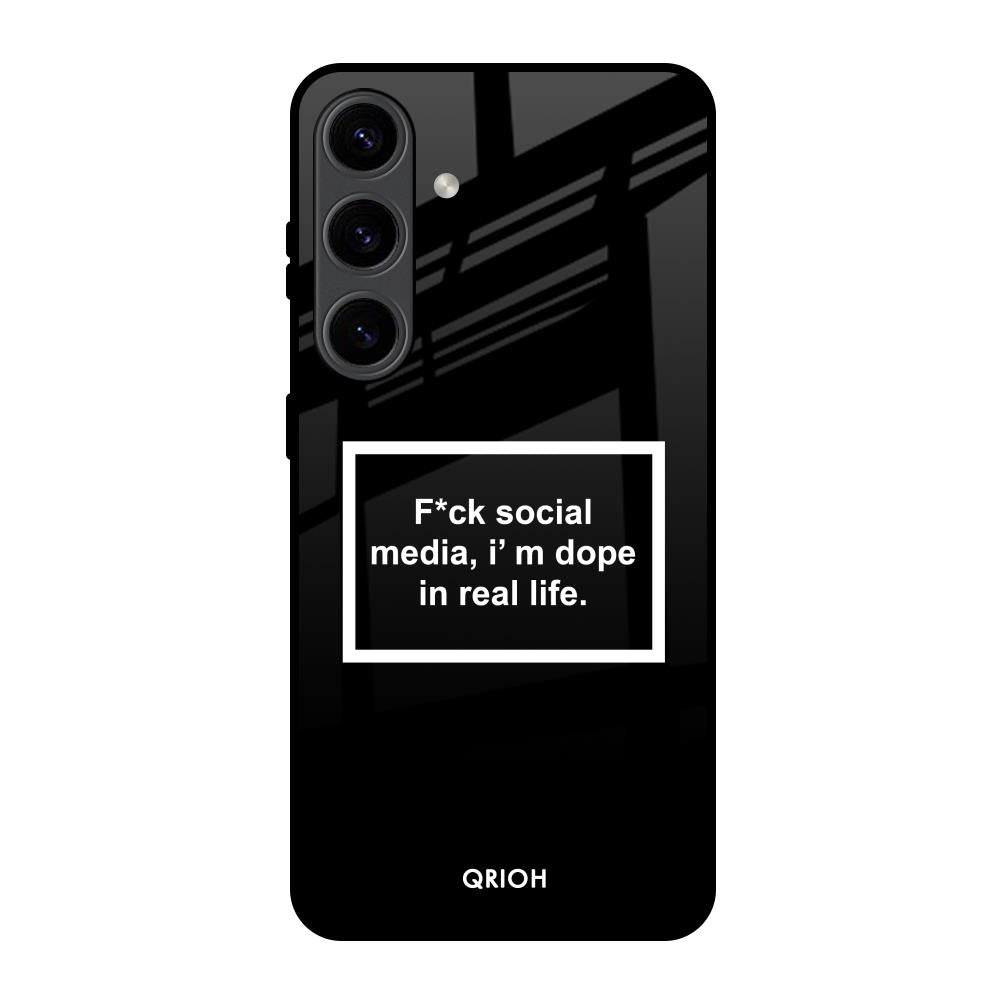 Dope In Life Samsung Galaxy S24 5G Glass Back Cover Online