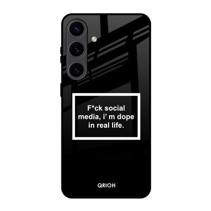 Dope In Life Samsung Galaxy S24 5G Glass Back Cover Online
