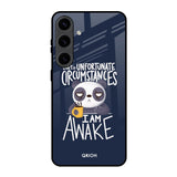 Struggling Panda Samsung Galaxy S24 5G Glass Back Cover Online