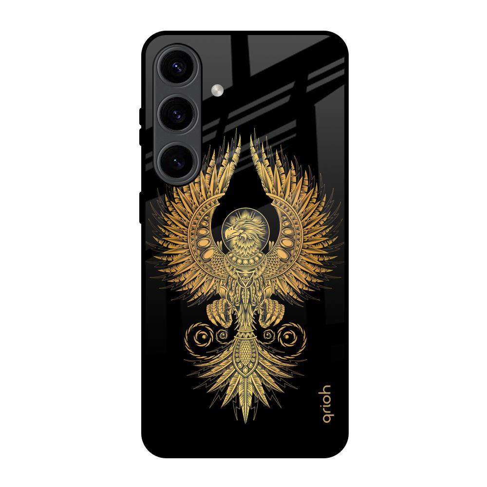 Mythical Phoenix Art Samsung Galaxy S24 5G Glass Back Cover Online