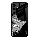 Kitten Mandala Samsung Galaxy S24 5G Glass Back Cover Online