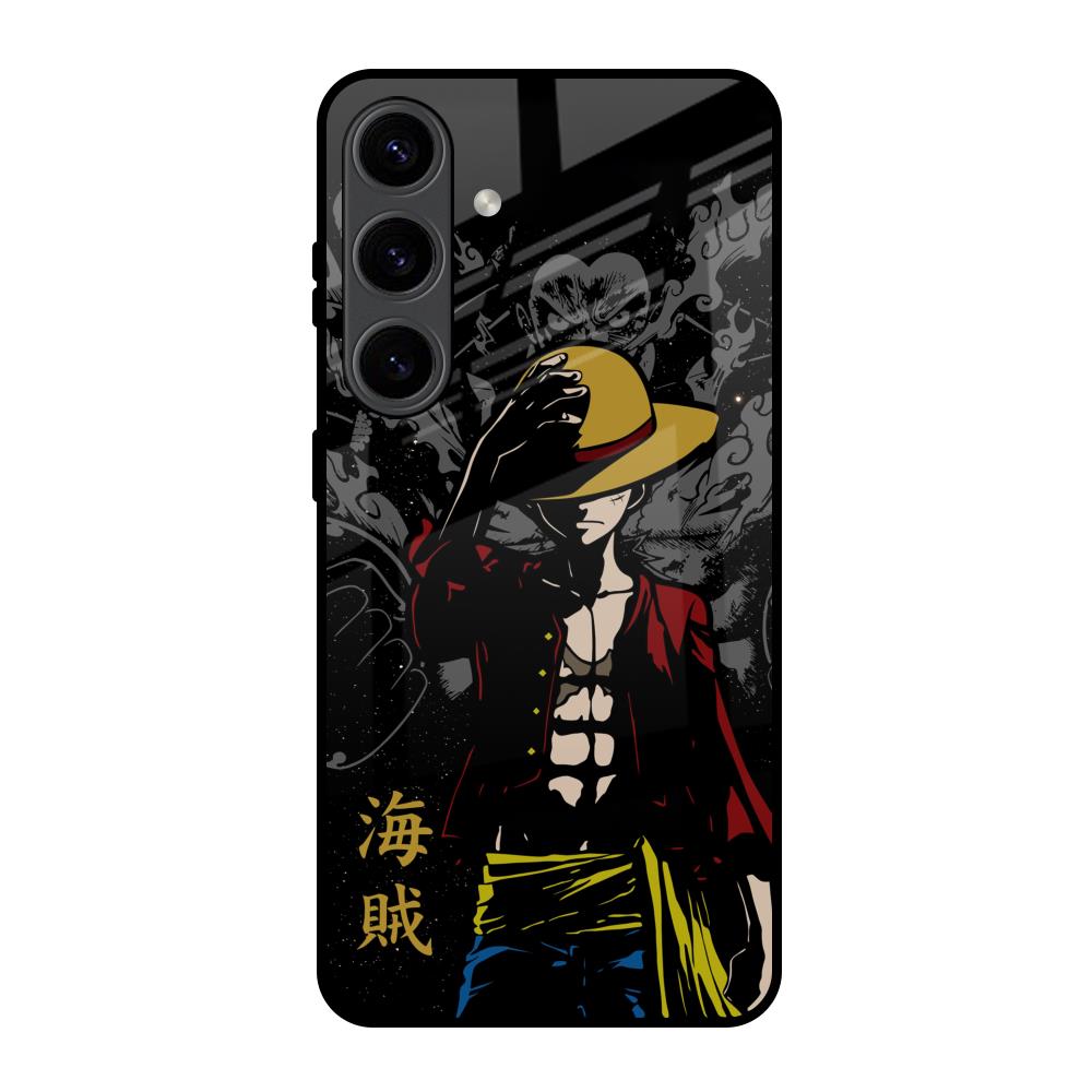 Dark Luffy Samsung Galaxy S24 5G Glass Back Cover Online