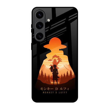 Luffy One Piece Samsung Galaxy S24 5G Glass Back Cover Online