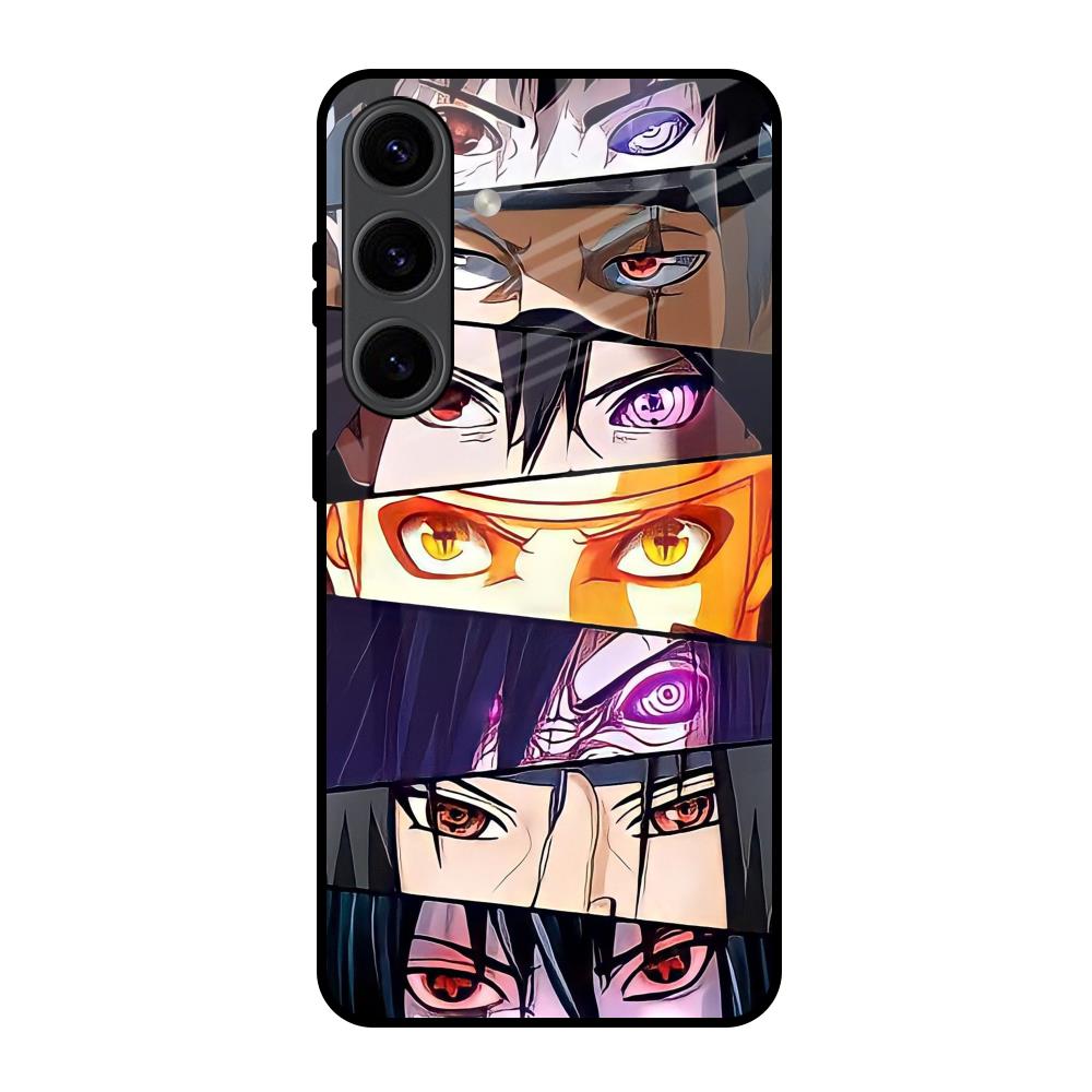 Anime Eyes Samsung Galaxy S24 5G Glass Back Cover Online