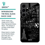 Funny Math Glass Case for Samsung Galaxy S24 5G