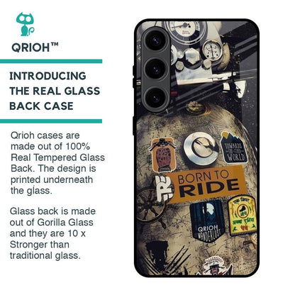 Ride Mode On Glass Case for Samsung Galaxy S24 5G
