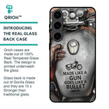 Royal Bike Glass Case for Samsung Galaxy S24 5G