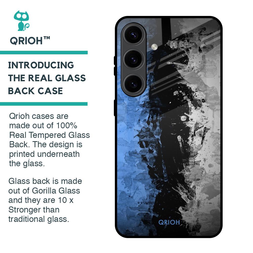 Dark Grunge Glass Case for Samsung Galaxy S24 5G
