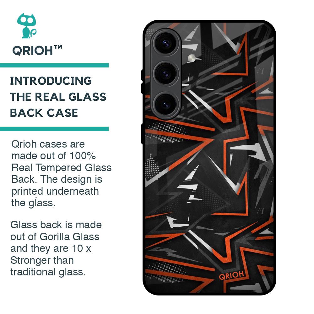 Vector Art Glass Case for Samsung Galaxy S24 5G