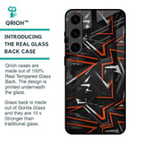 Vector Art Glass Case for Samsung Galaxy S24 5G