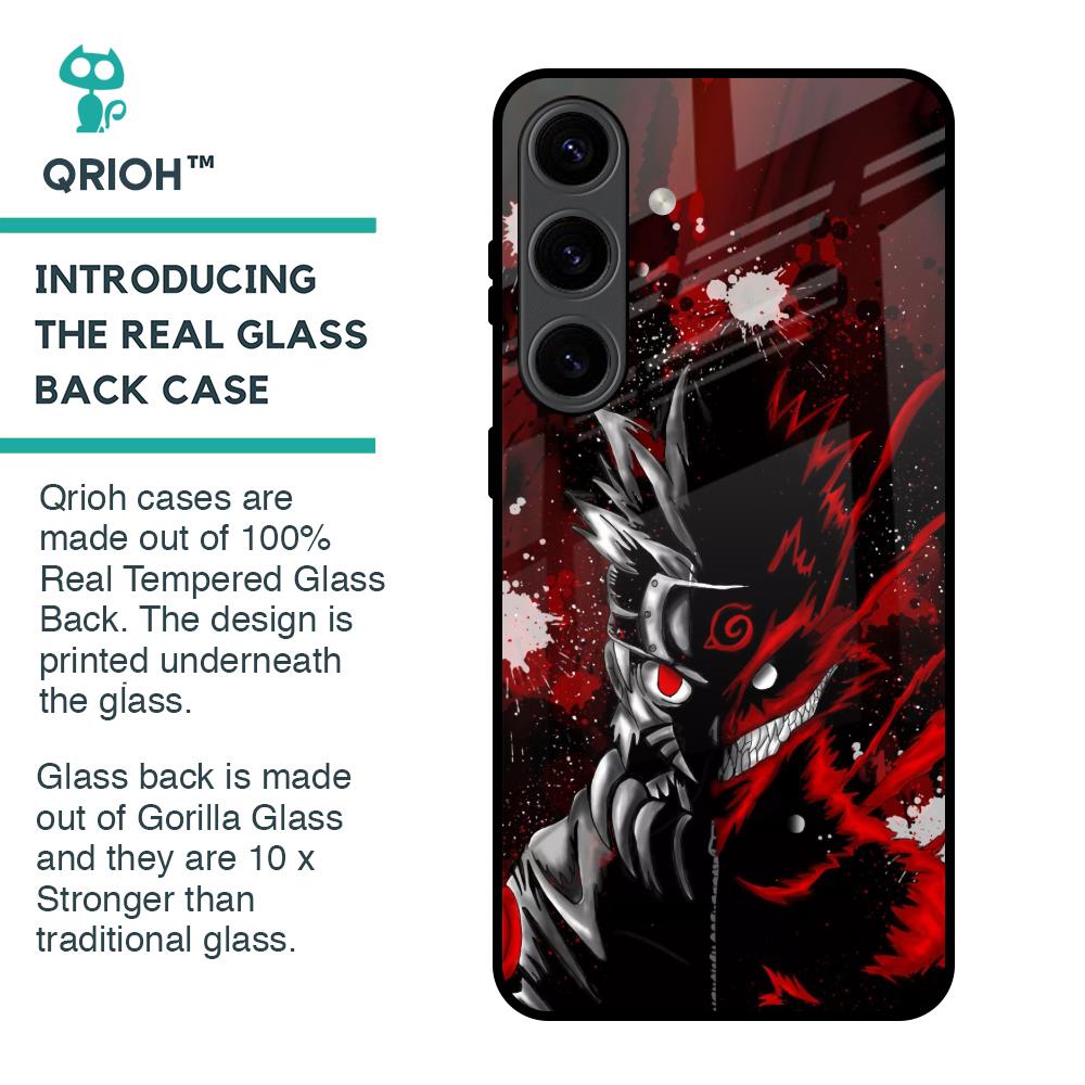 Dark Character Glass Case for Samsung Galaxy S24 5G
