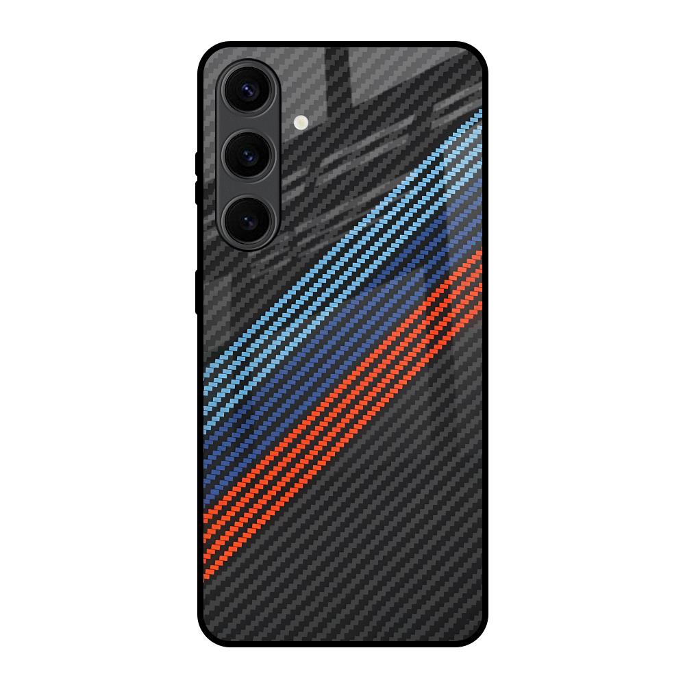Carbon Inspired Samsung Galaxy S24 Plus 5G Glass Back Cover Online