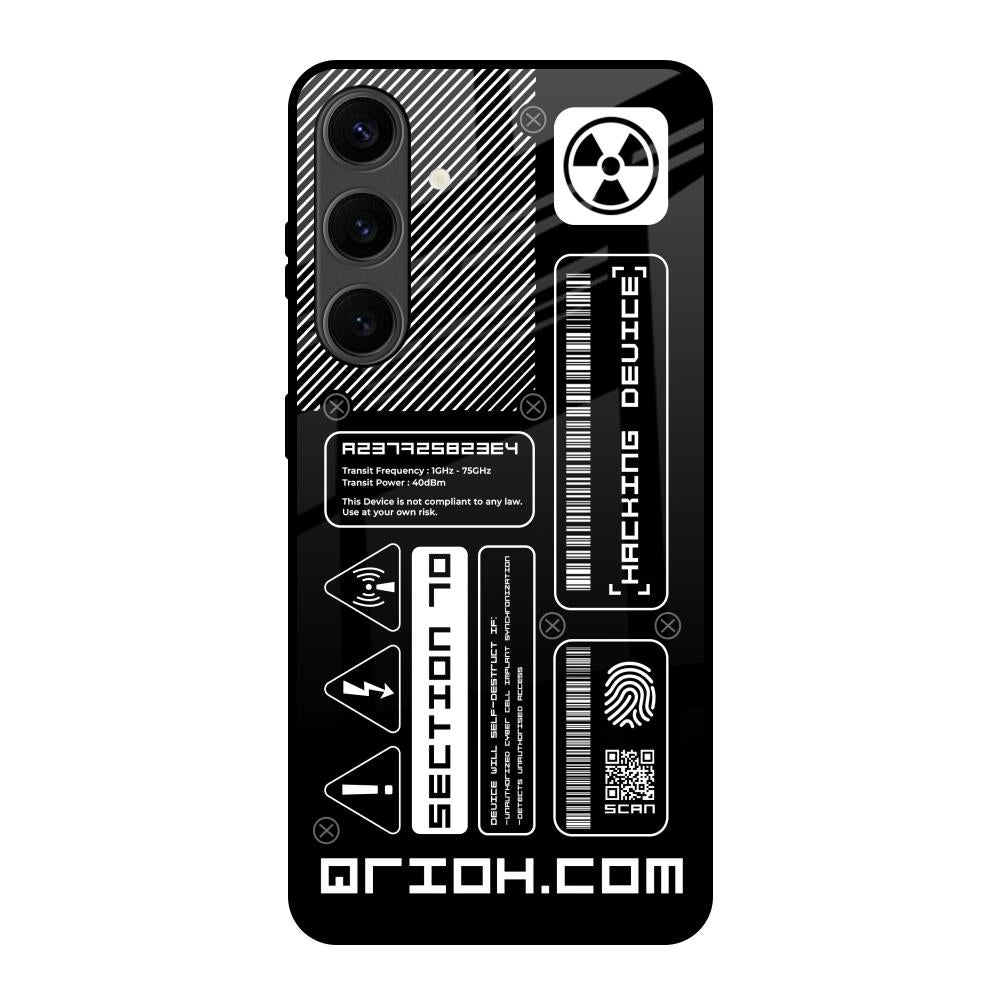 Futuristic Art Samsung Galaxy S24 Plus 5G Glass Back Cover Online