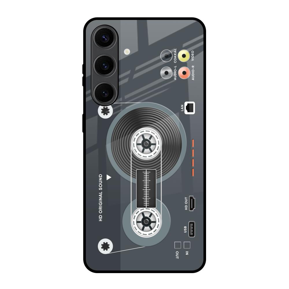 Retro Recorder Samsung Galaxy S24 Plus 5G Glass Back Cover Online