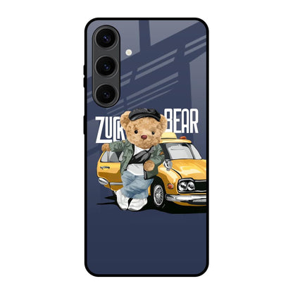 Adventurous Bear Samsung Galaxy S24 Plus 5G Glass Back Cover Online