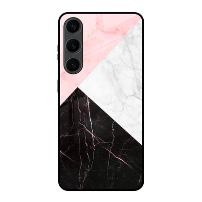 Marble Collage Art Samsung Galaxy S24 Plus 5G Glass Back Cover Online