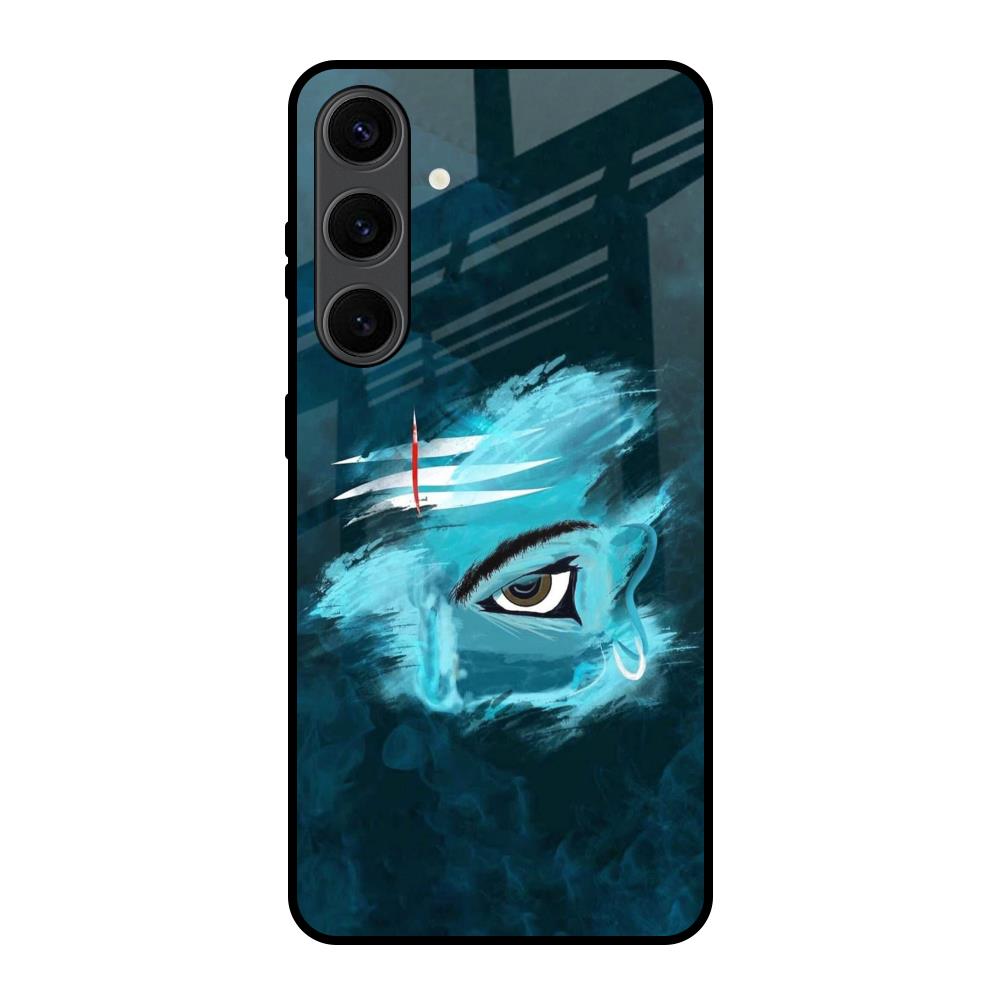 Power Of Trinetra Samsung Galaxy S24 Plus 5G Glass Back Cover Online