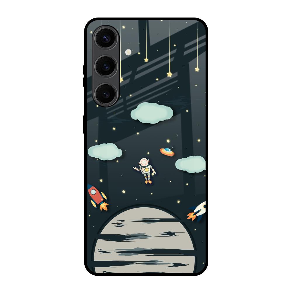 Astronaut Dream Samsung Galaxy S24 Plus 5G Glass Back Cover Online