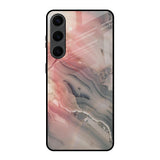 Pink And Grey Marble Samsung Galaxy S24 Plus 5G Glass Back Cover Online