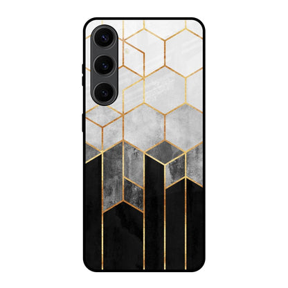 Tricolor Pattern Samsung Galaxy S24 Plus 5G Glass Back Cover Online