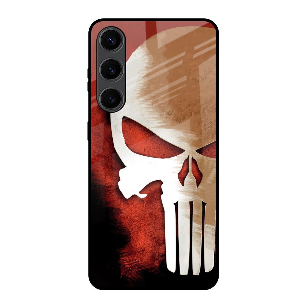 Red Skull Samsung Galaxy S24 Plus 5G Glass Back Cover Online