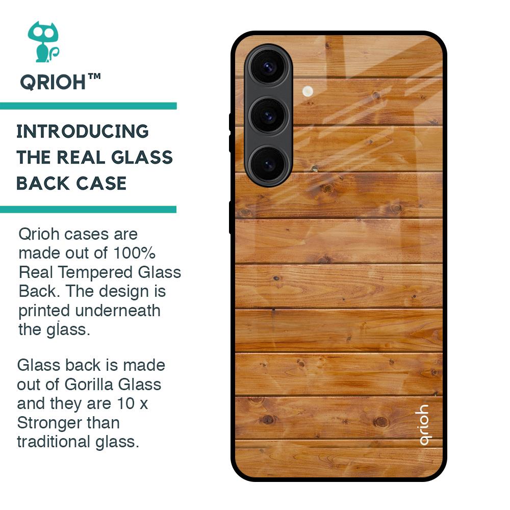 Timberwood Glass Case for Samsung Galaxy S24 Plus 5G