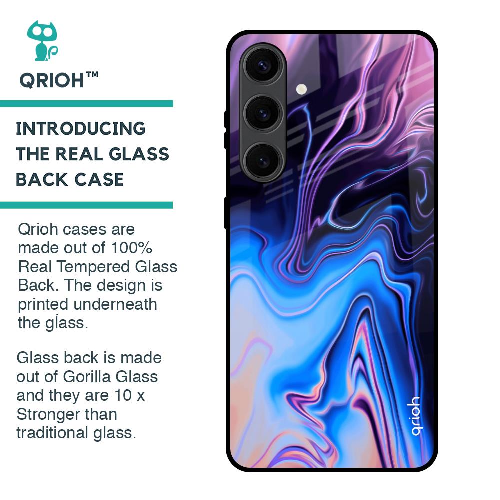 Psychic Texture Glass Case for Samsung Galaxy S24 Plus 5G