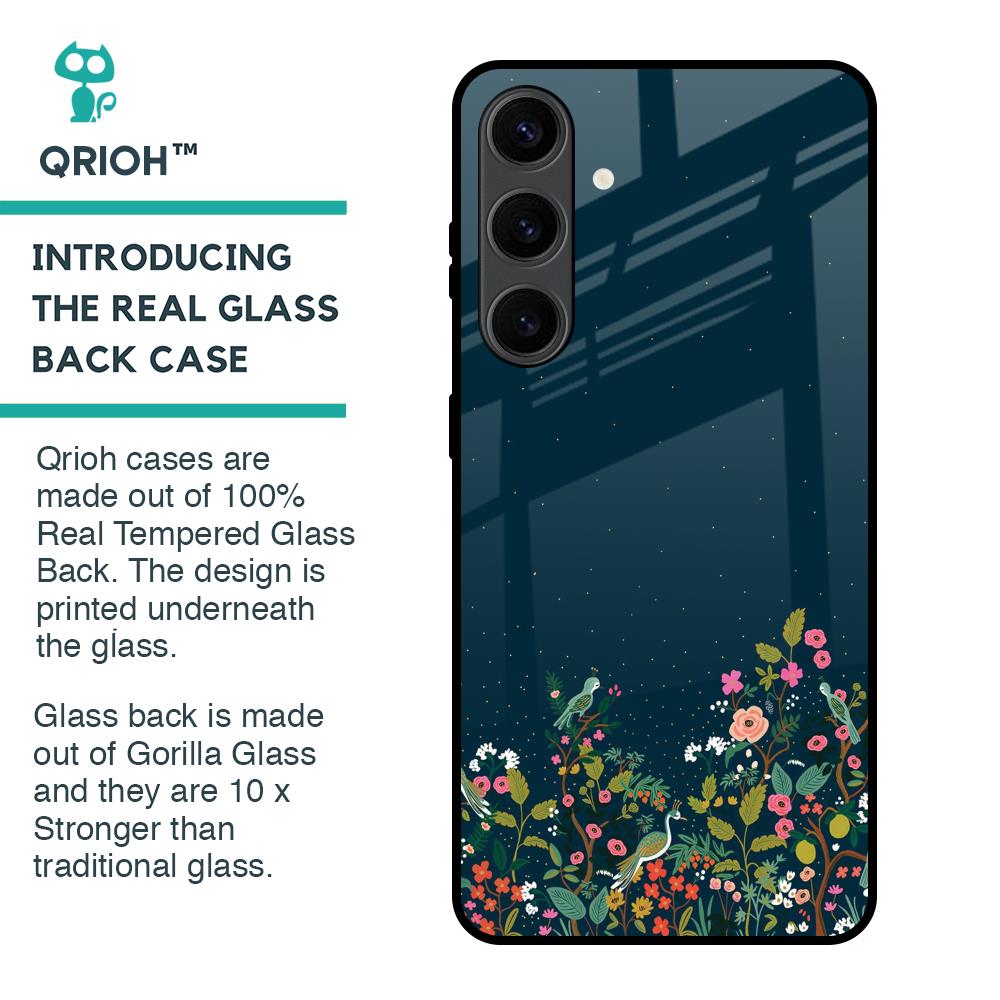 Small Garden Glass Case For Samsung Galaxy S24 Plus 5G