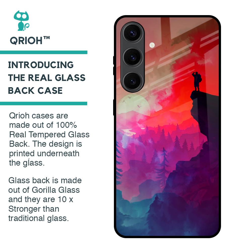 Dream So High Glass Case For Samsung Galaxy S24 Plus 5G