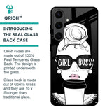 Girl Boss Glass Case For Samsung Galaxy S24 Plus 5G