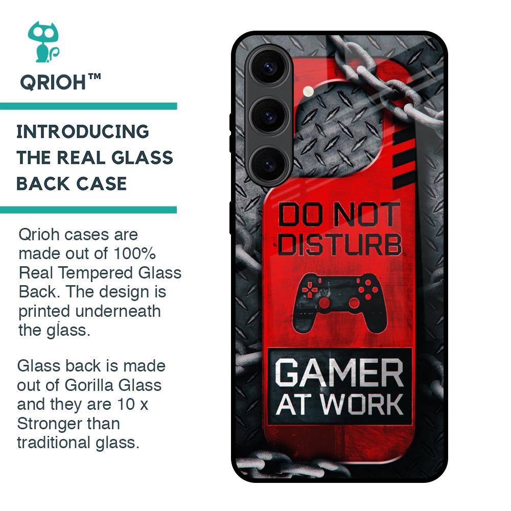 Do No Disturb Glass Case For Samsung Galaxy S24 Plus 5G