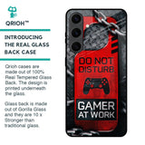 Do No Disturb Glass Case For Samsung Galaxy S24 Plus 5G