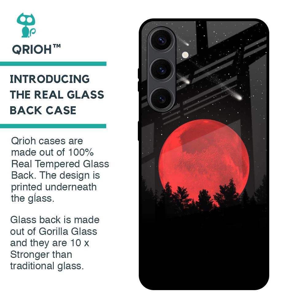 Moonlight Aesthetic Glass Case For Samsung Galaxy S24 Plus 5G