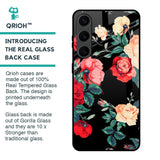 Floral Bunch Glass Case For Samsung Galaxy S24 Plus 5G