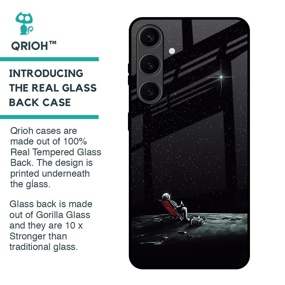 Relaxation Mode On Glass Case For Samsung Galaxy S24 Plus 5G