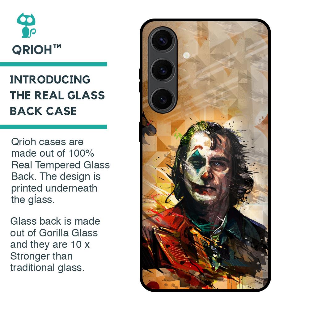 Psycho Villain Glass Case for Samsung Galaxy S24 Plus 5G