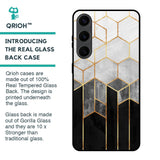 Tricolor Pattern Glass Case for Samsung Galaxy S24 Plus 5G