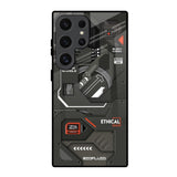 Tech Aesthetics Samsung Galaxy S24 Ultra 5G Glass Back Cover Online