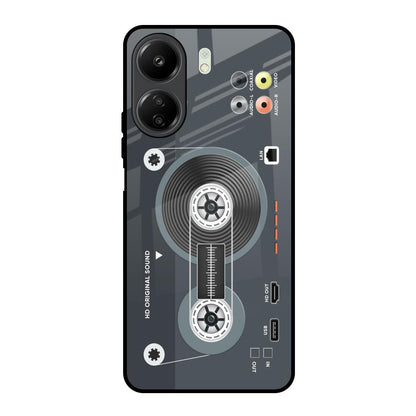 Retro Recorder Redmi 13C Glass Back Cover Online