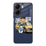 Adventurous Bear Redmi 13C Glass Back Cover Online