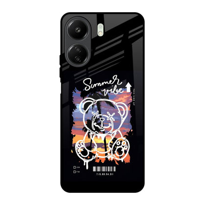 Summer Vibe Redmi 13C Glass Back Cover Online