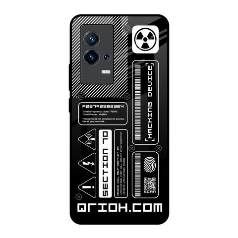 Futuristic Art IQOO 8 5G Glass Back Cover Online