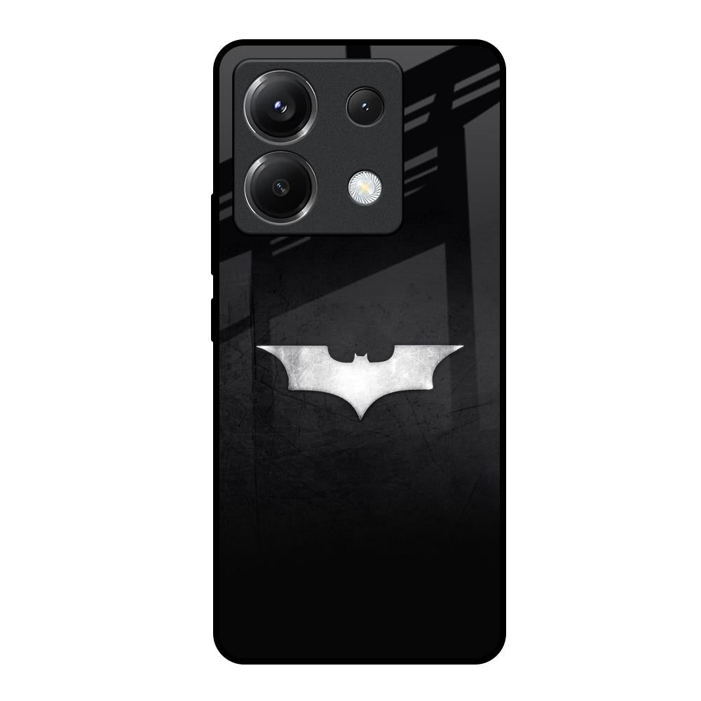 Super Hero Logo Poco X6 5G Glass Back Cover Online