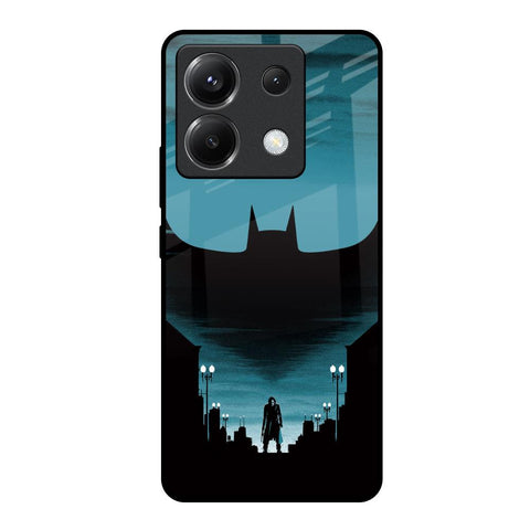 Cyan Bat Poco X6 5G Glass Back Cover Online