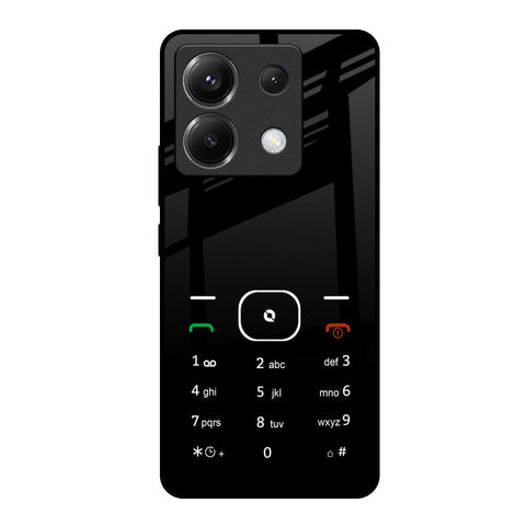 Classic Keypad Pattern Poco X6 5G Glass Back Cover Online