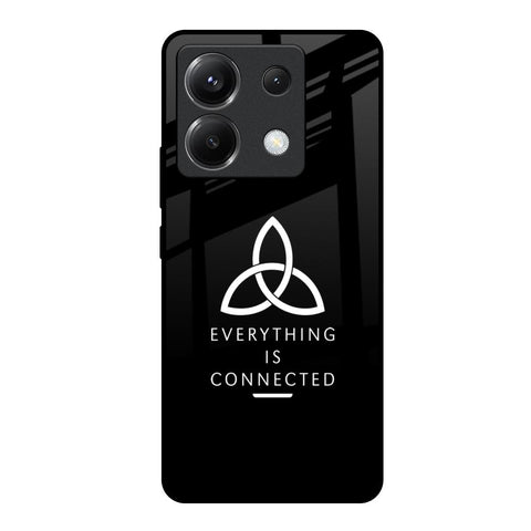 Everything Is Connected Poco X6 5G Glass Back Cover Online