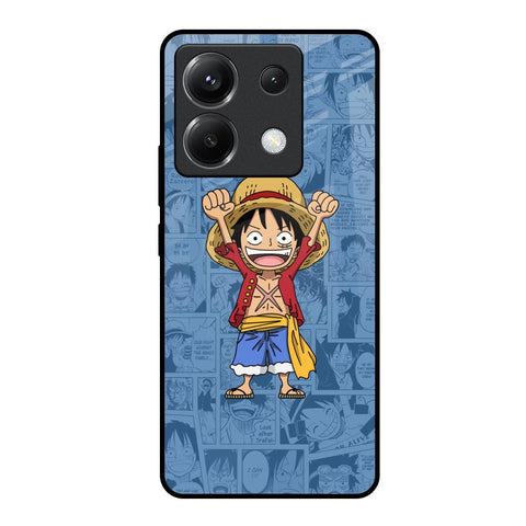 Chubby Anime Poco X6 5G Glass Back Cover Online