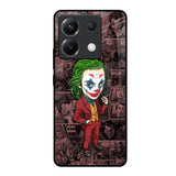 Joker Cartoon Poco X6 5G Glass Back Cover Online