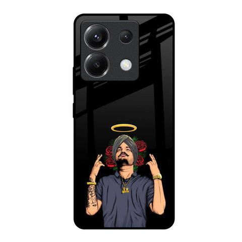 Punjabi Singer Poster Poco X6 5G Glass Back Cover Online