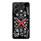 Red Zone Poco X6 5G Glass Back Cover Online